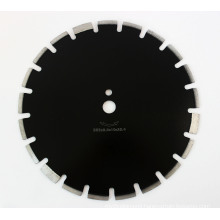 Asphalt Diamond Saw Blade Laser Welding Long Lifespan For Asphalt Road Cutting